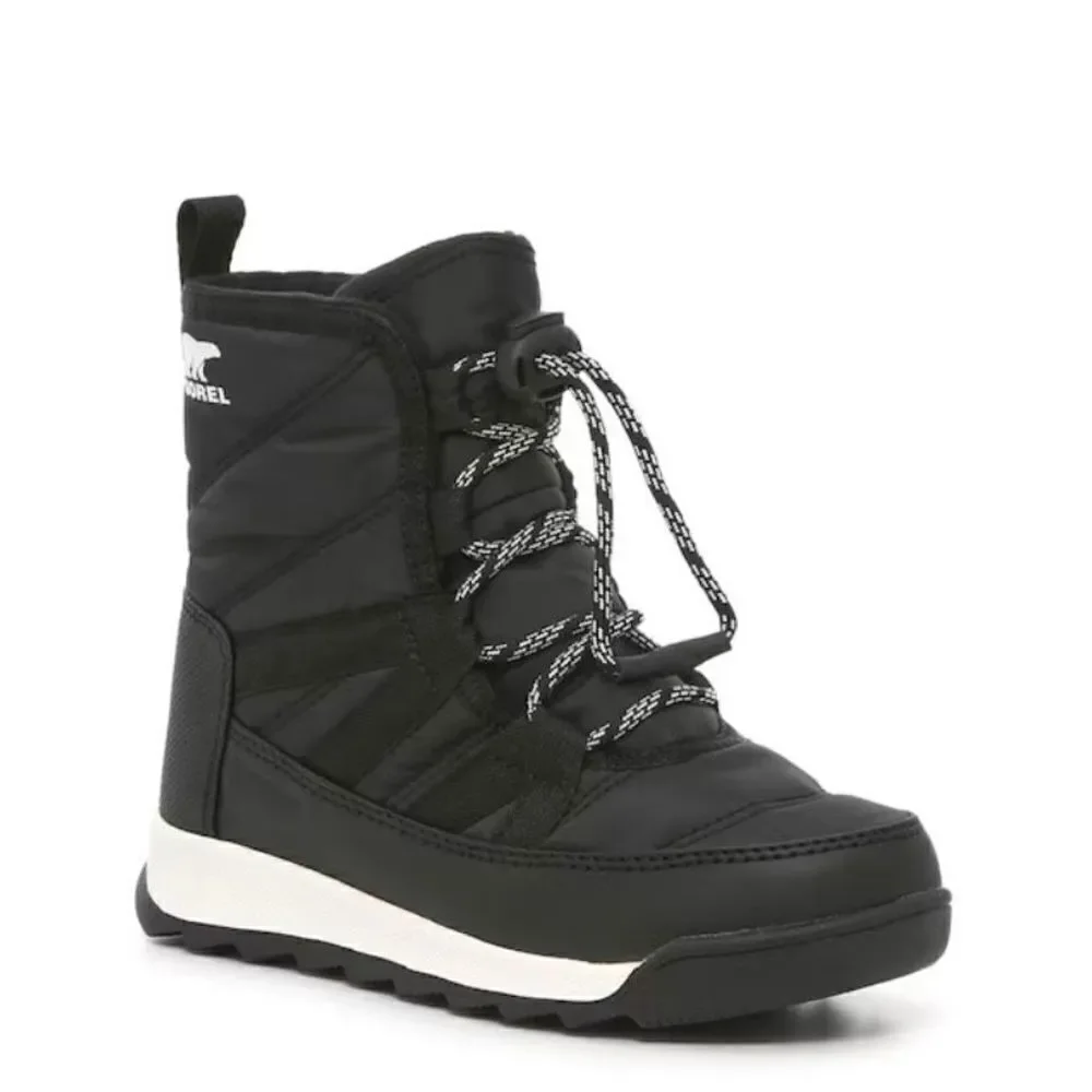 SOREL Whitney II Short Waterproof Insulated Boot, Toddler Size 9, Black, NWT‎
